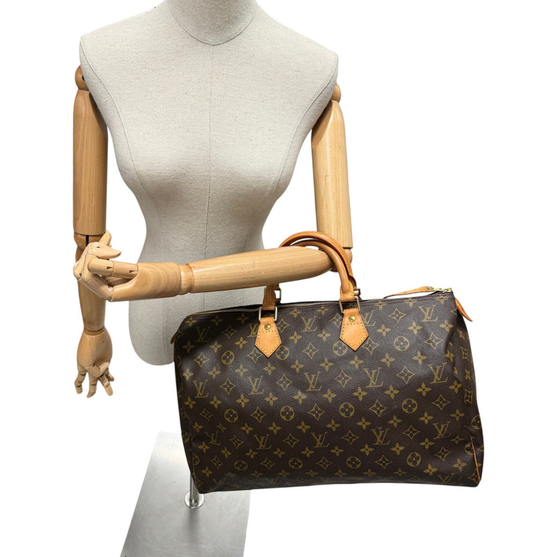 Women's Monogram Speedy 40 Handbag Brown