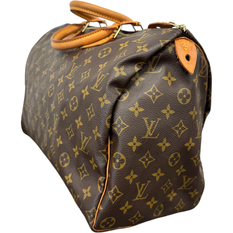 Women's Monogram Speedy 40 Handbag Brown