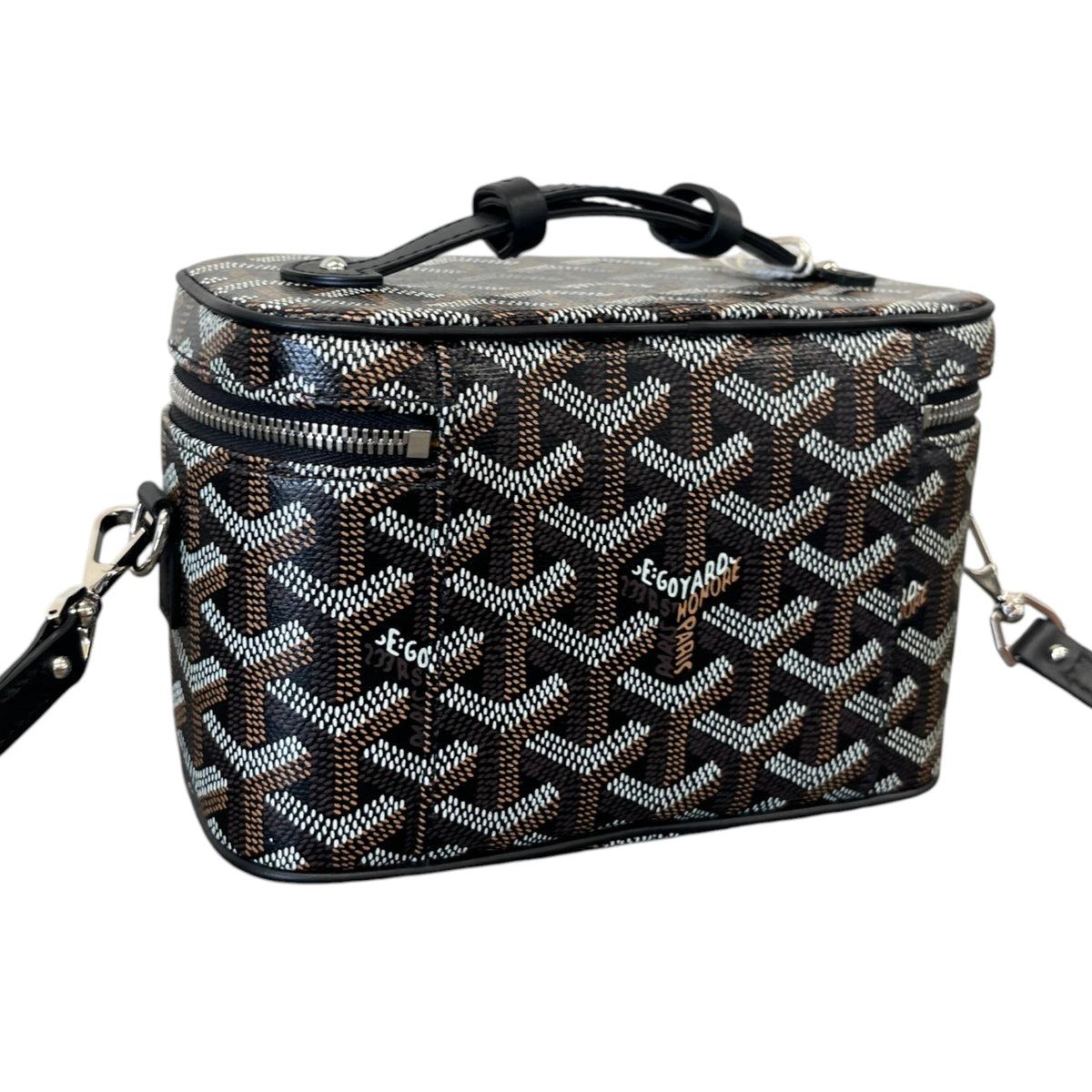 Women's Muse Vanity Case Handbag Black - Photo 8