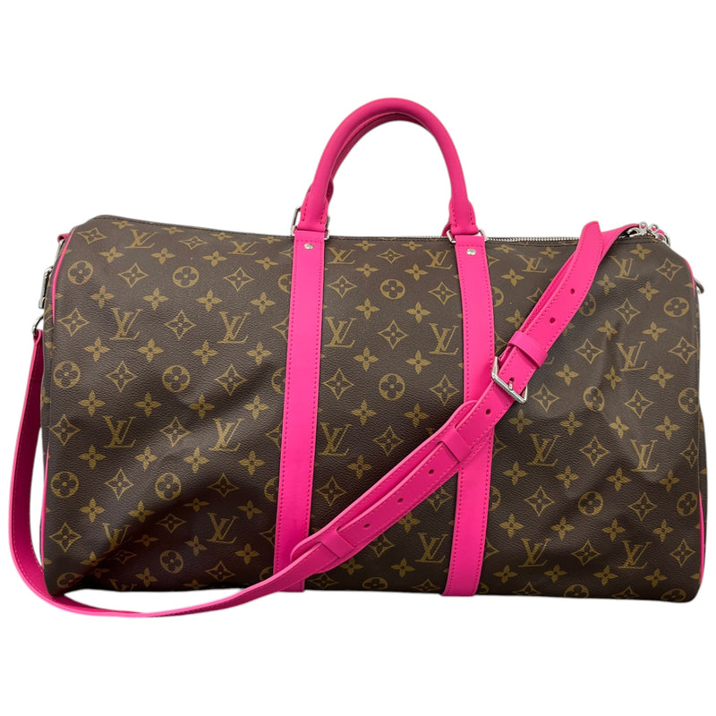 Women's Monogram Keepall 50 Travel Bag Brown