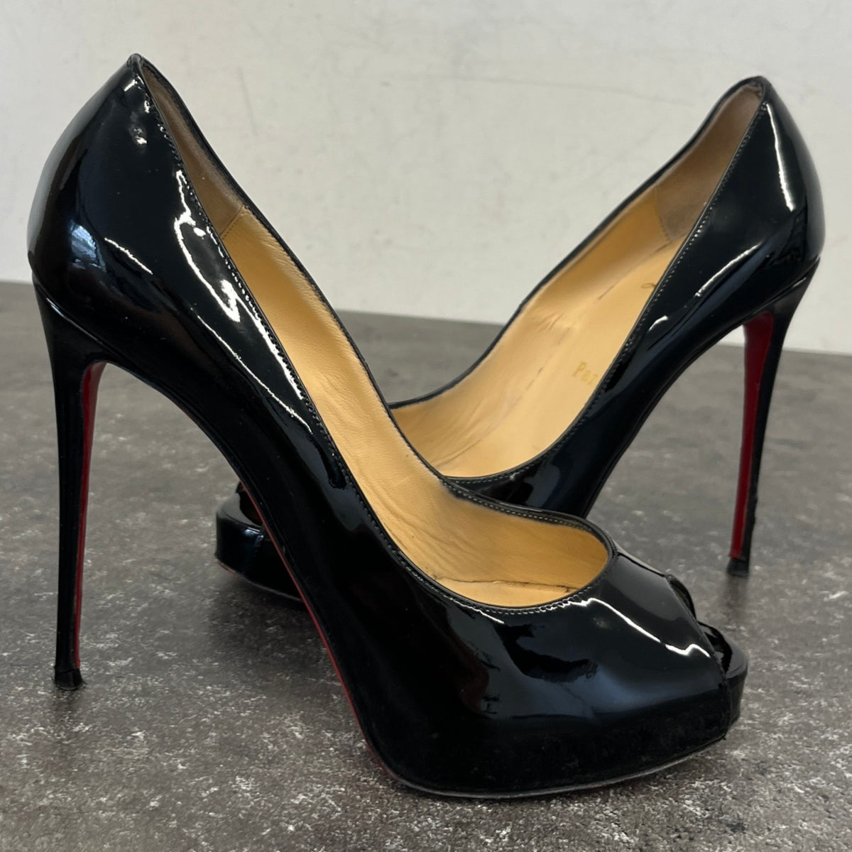 Women's New Very Privé 120mm Open Toe Heels Black Size UK 3.5 / EU 36.5 - Photo 11