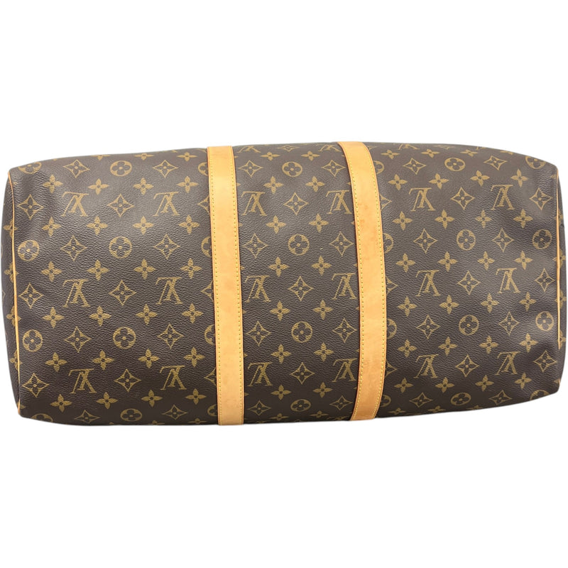 Women's Monogram Keepall 50 Travel Bag Brown