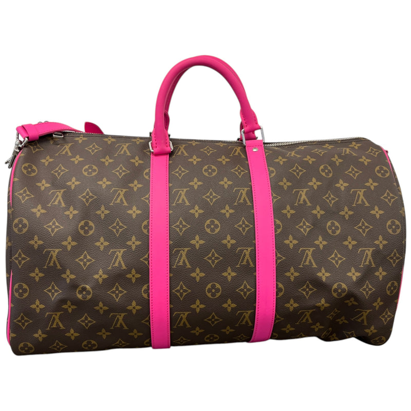 Women's Monogram Keepall 50 Travel Bag Brown