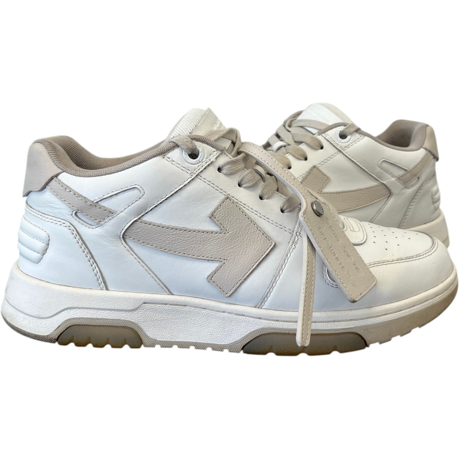 Men's Out Of Office Low Trainers White Size EU 43 / UK 9 - Photo 3