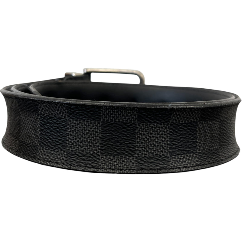 Men's Damier Graphite Pont Neuff 35Mm Belt Black