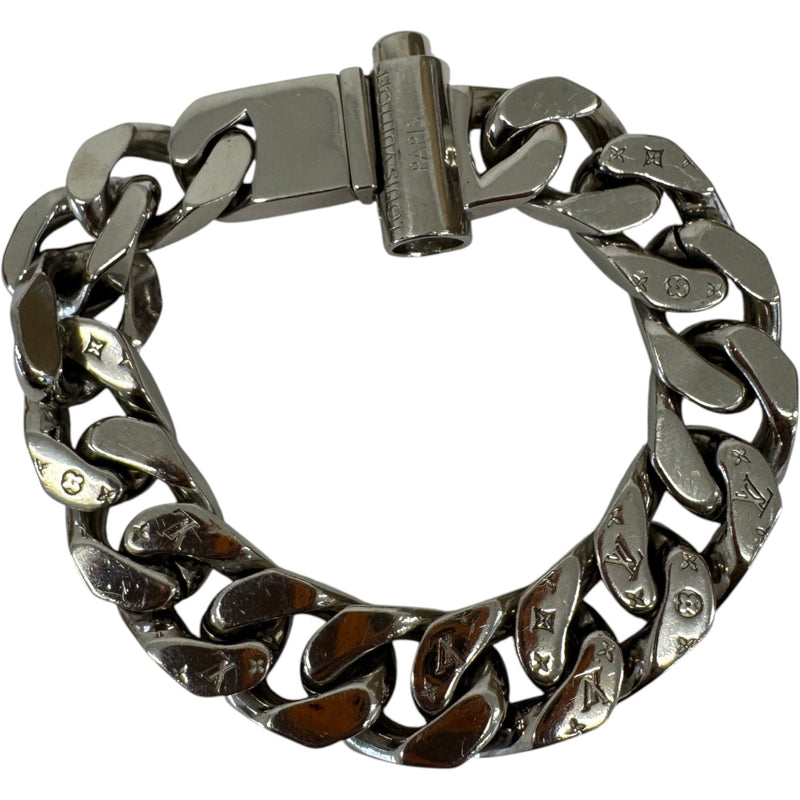 Men's Chain Links Bracelet Silver