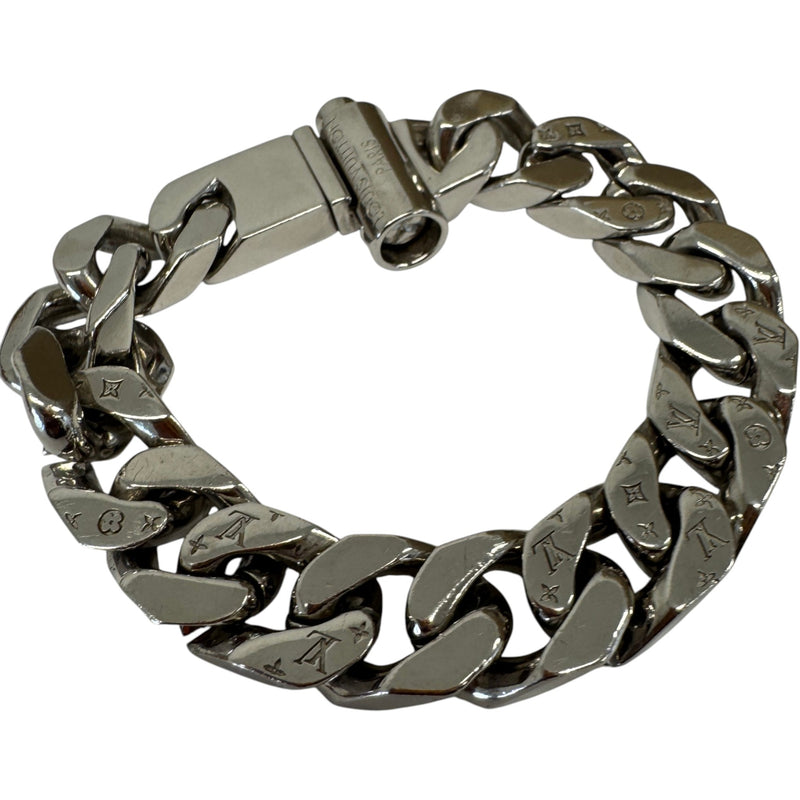 Men's Chain Links Bracelet Silver