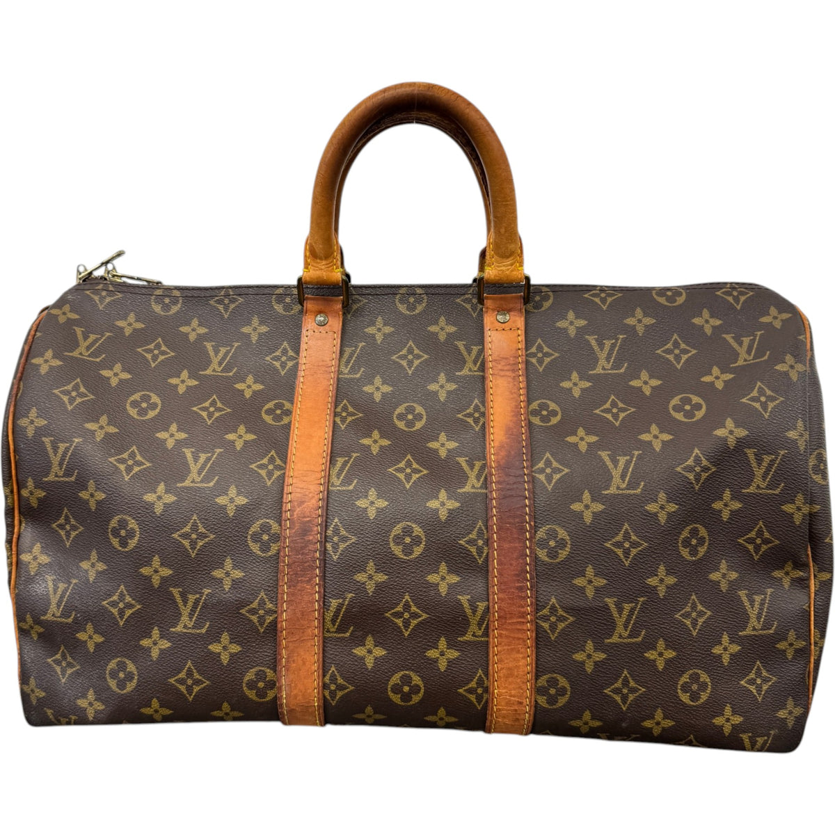 Women's Monogram Keepall 45 Travel Bag Brown - Photo 1