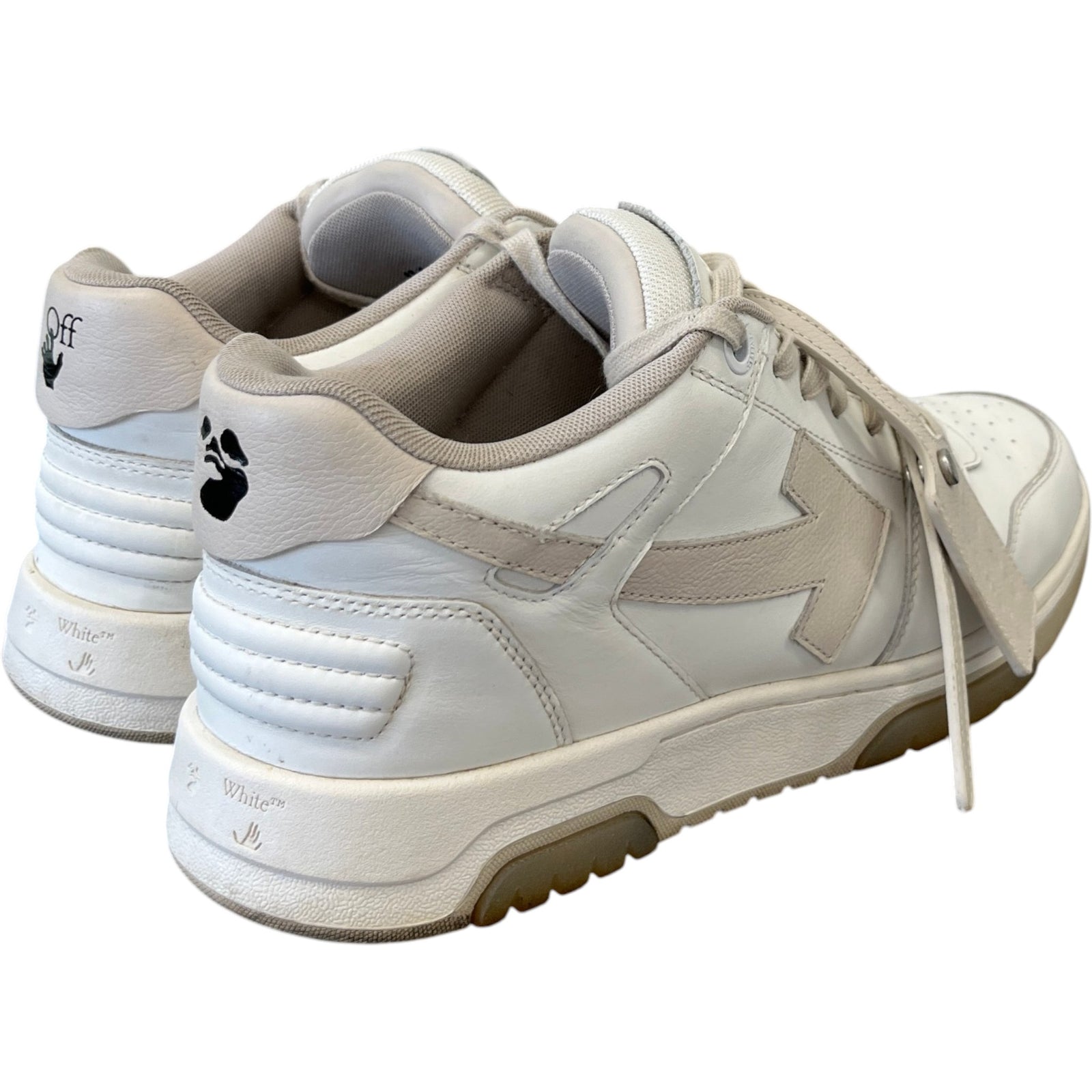 Men's Out Of Office Low Trainers White Size EU 43 / UK 9 - Photo 8