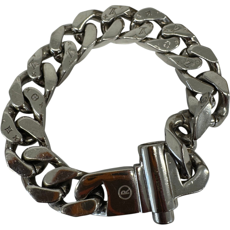 Men's Chain Links Bracelet Silver