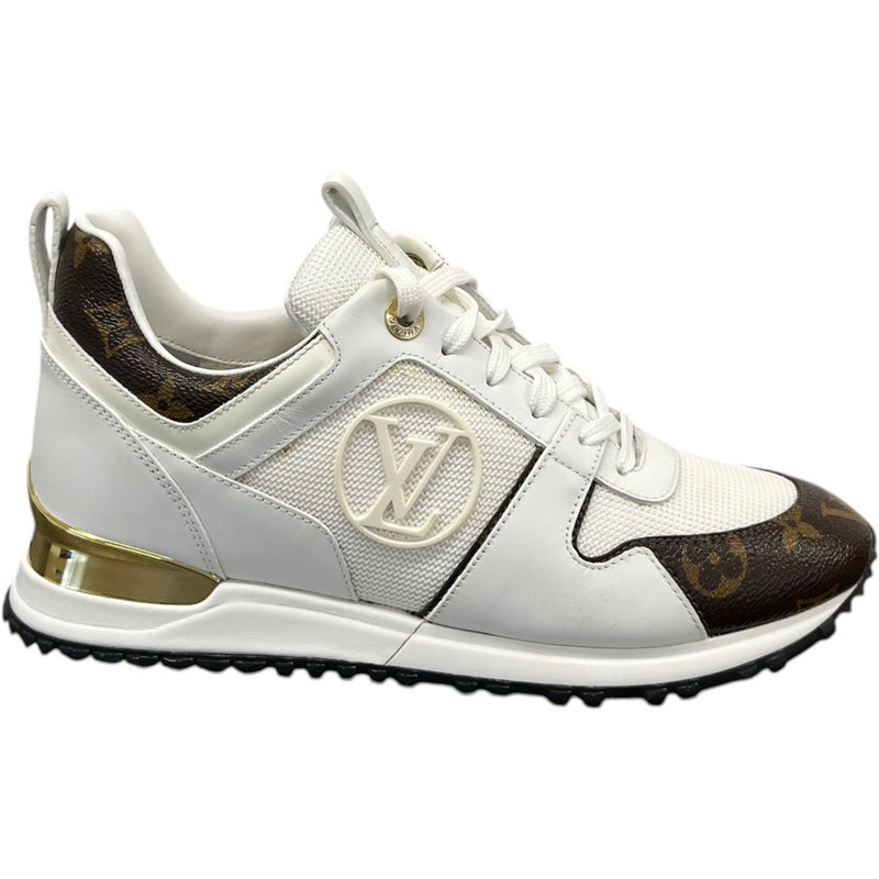 Women's Monogram Run Away Low Trainers White Size UK 4 / EU 37