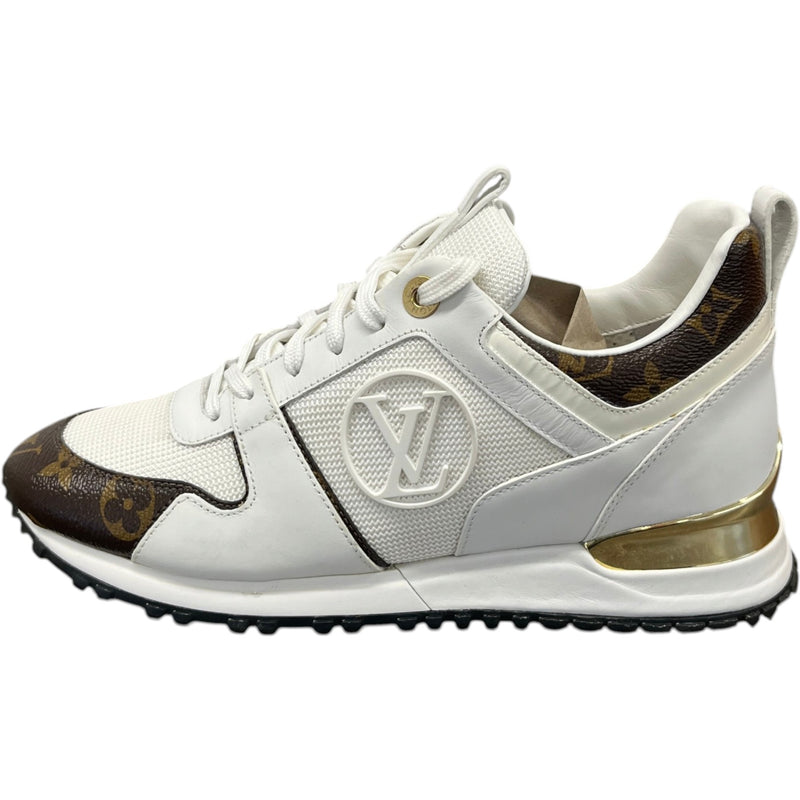 Women's Monogram Run Away Low Trainers White Size UK 4 / EU 37