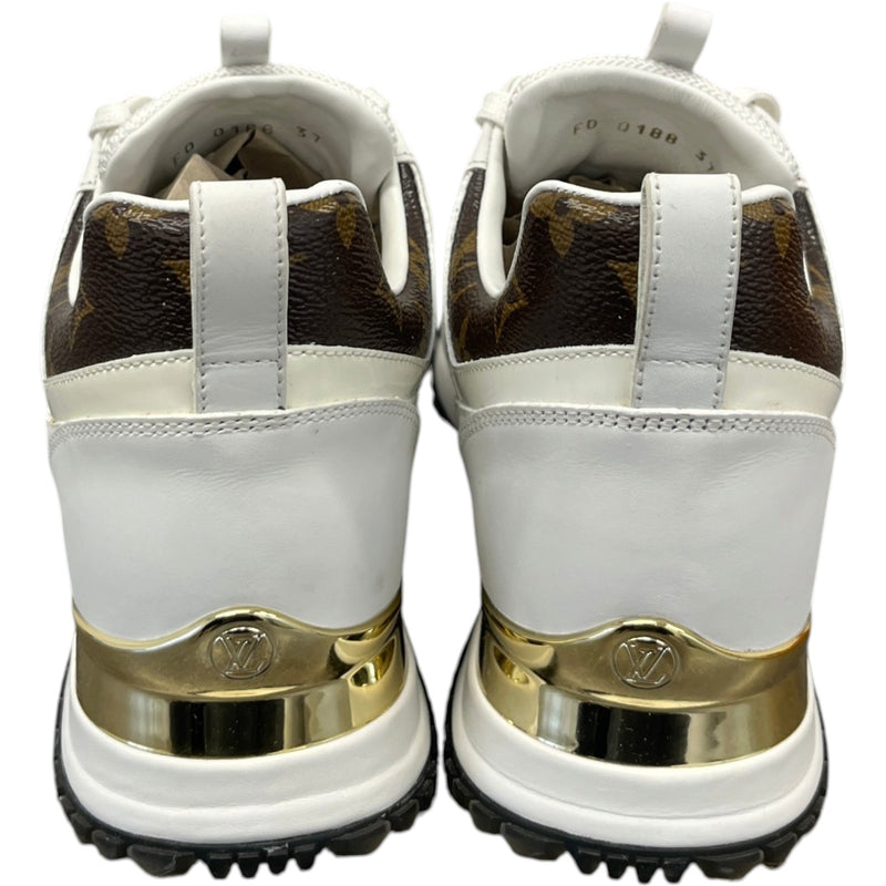Women's Monogram Run Away Low Trainers White Size UK 4 / EU 37