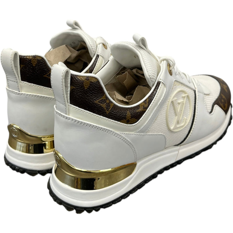 Women's Monogram Run Away Low Trainers White Size UK 4 / EU 37