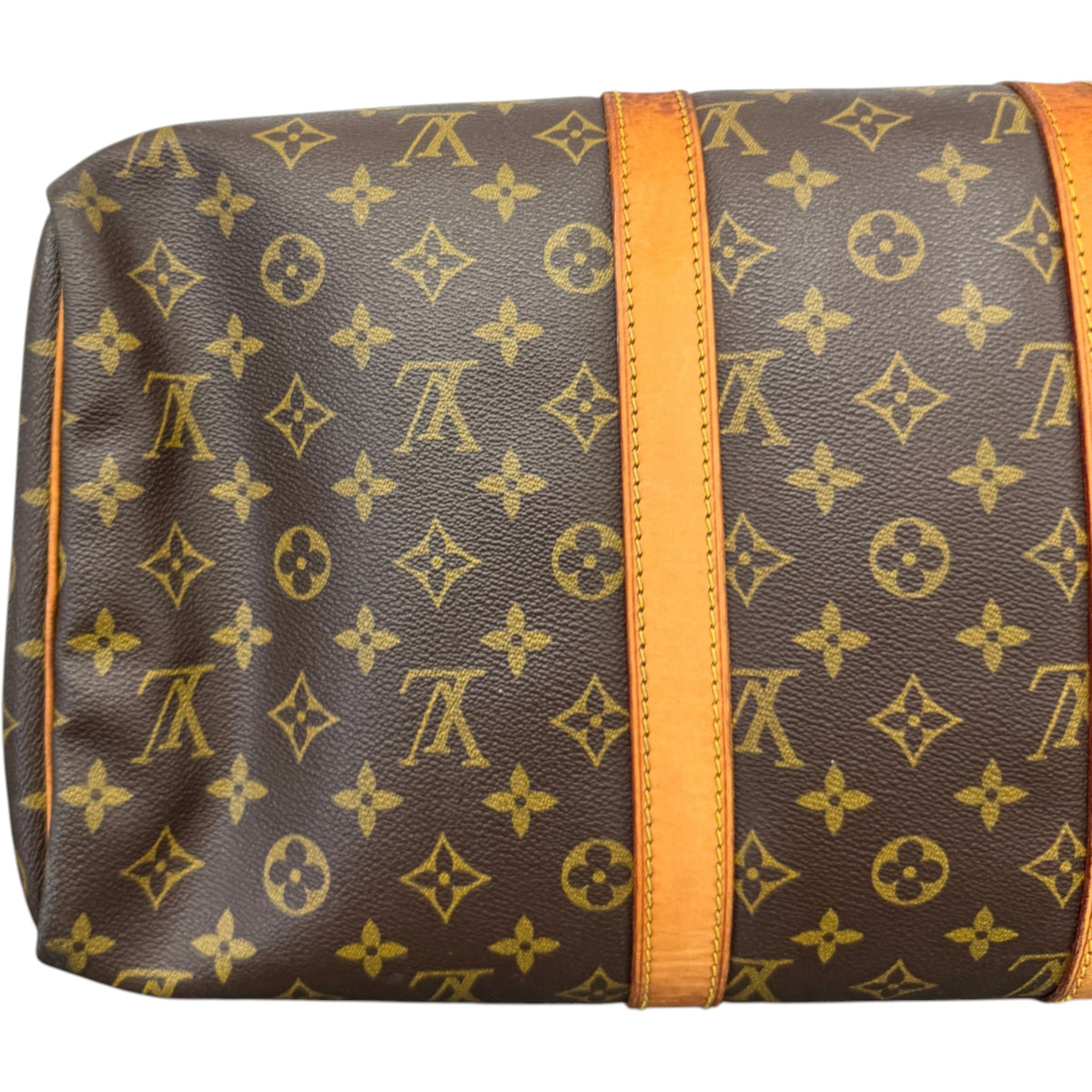 Women's Monogram Keepall 45 Travel Bag Brown - Photo 8