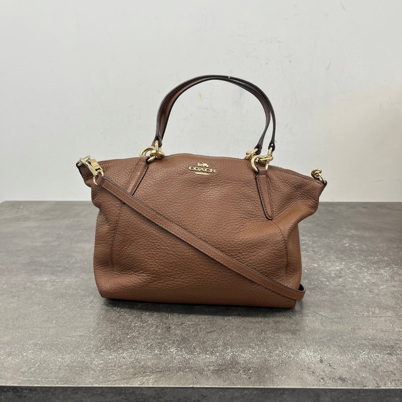 Women's Kelsey Satchel Handbag Brown