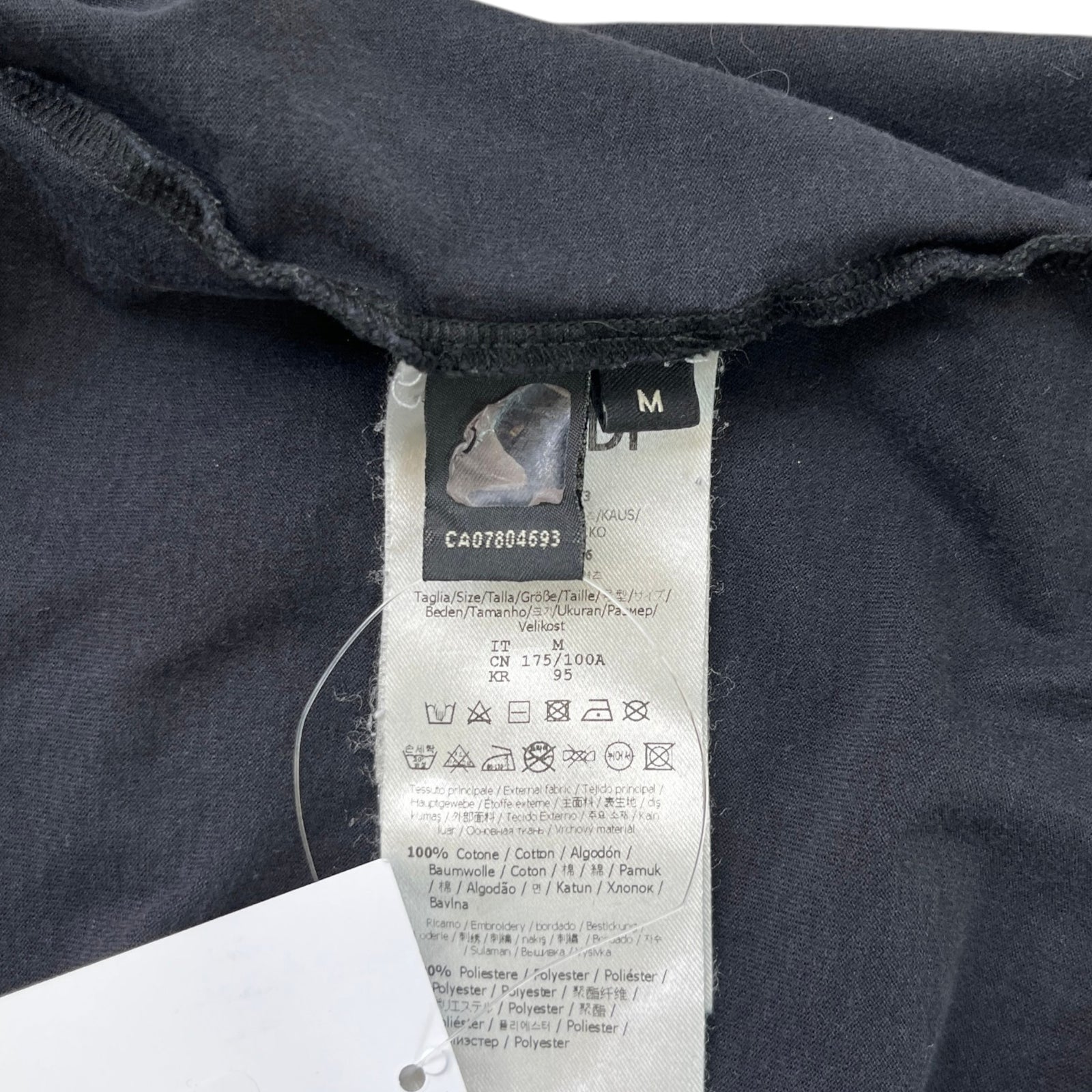 Men's X Noel Fielding Embroidered T-Shirt Black Size M - Photo 6