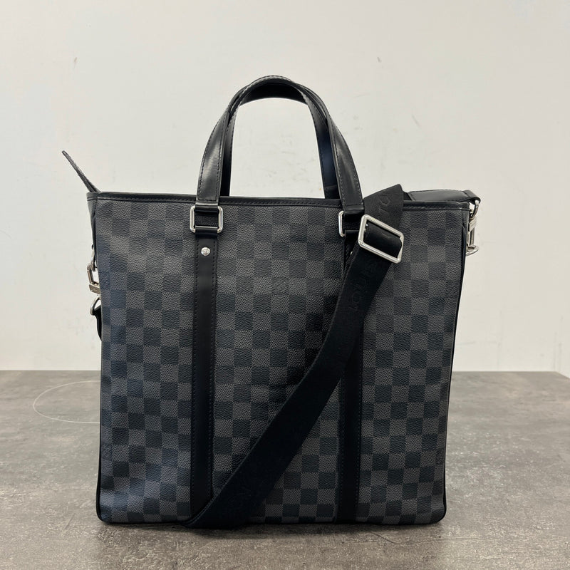 Men's Damier Graphite Tadao Travel Bag Charcoal