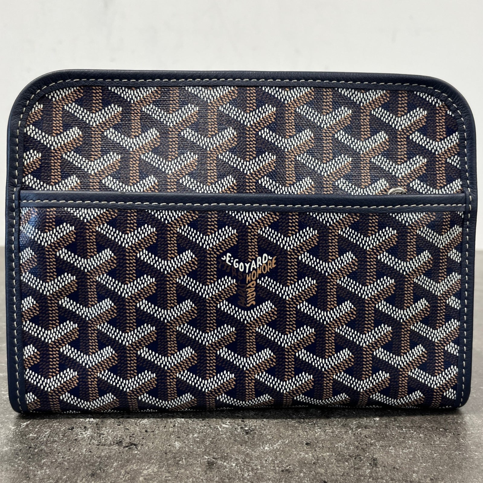 Men's Jouvence Pm Toiletry Bag Navy - Photo 10