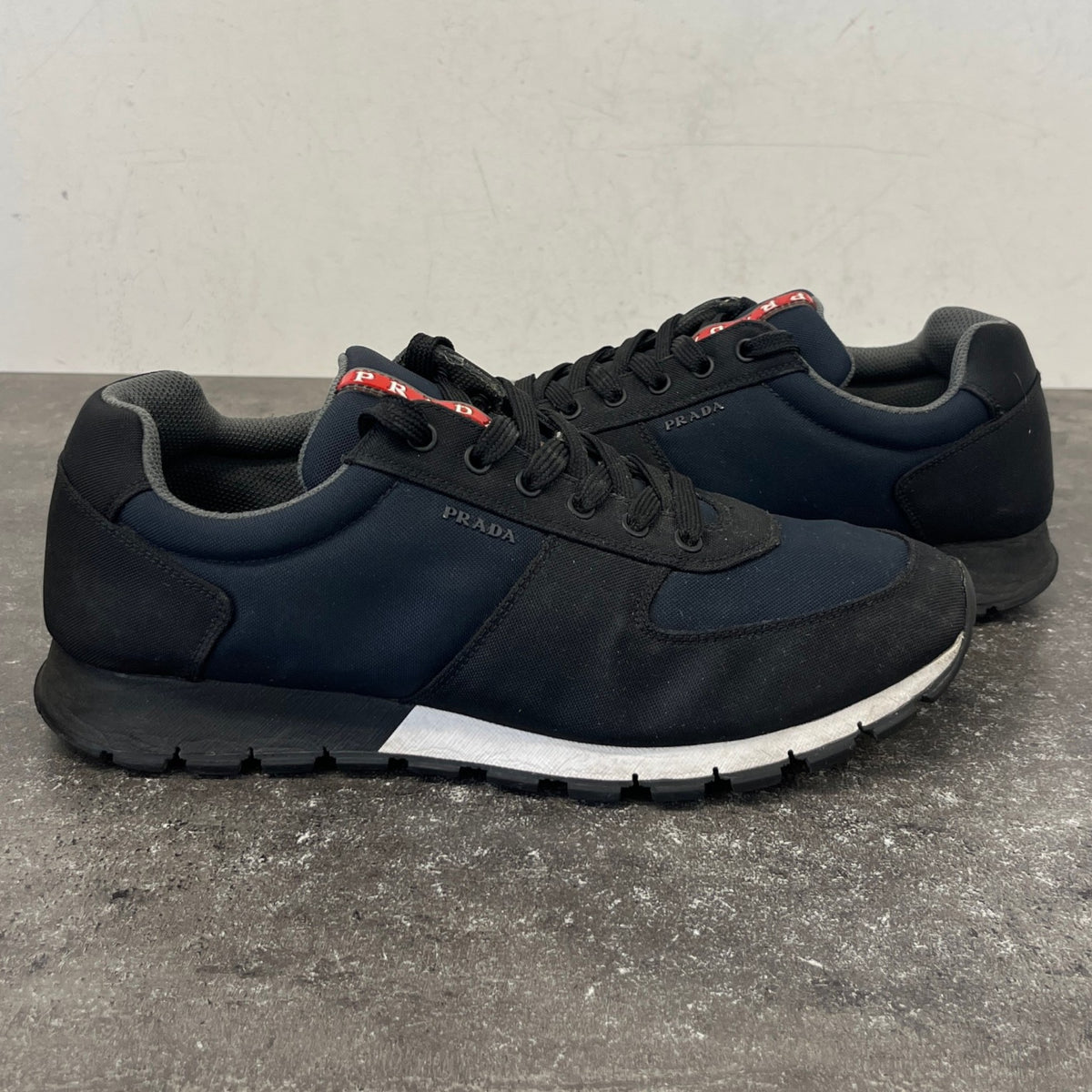 Men's Linea Rossa Low Trainers Black Size UK 10 / EU 44 - Photo 12