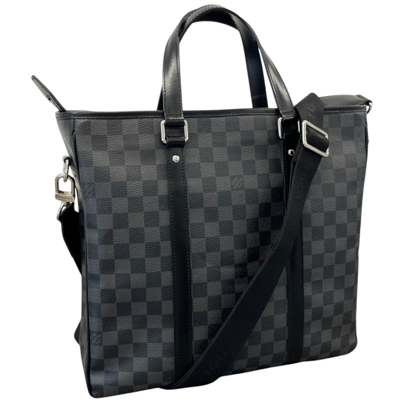 Men's Damier Graphite Tadao Travel Bag Charcoal