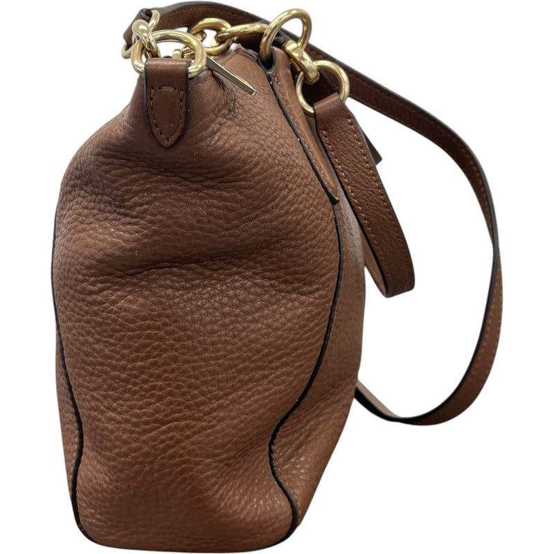 Women's Kelsey Satchel Handbag Brown