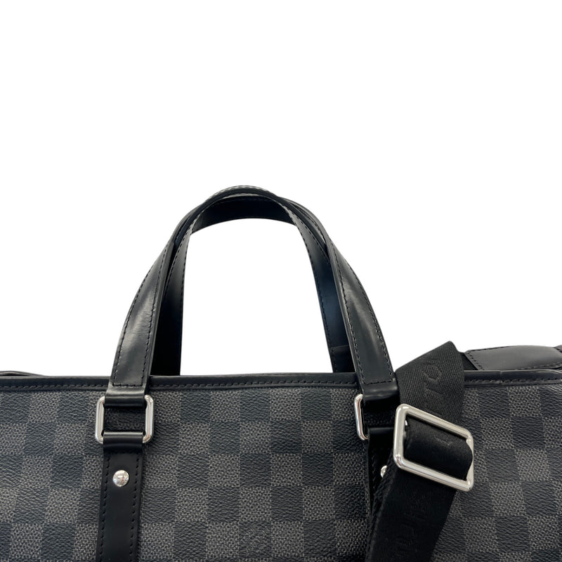 Men's Damier Graphite Tadao Travel Bag Charcoal