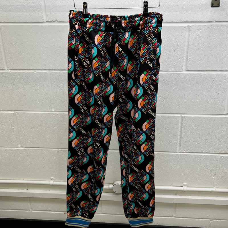 Men's X The North Face Checkered Joggers Black Size M