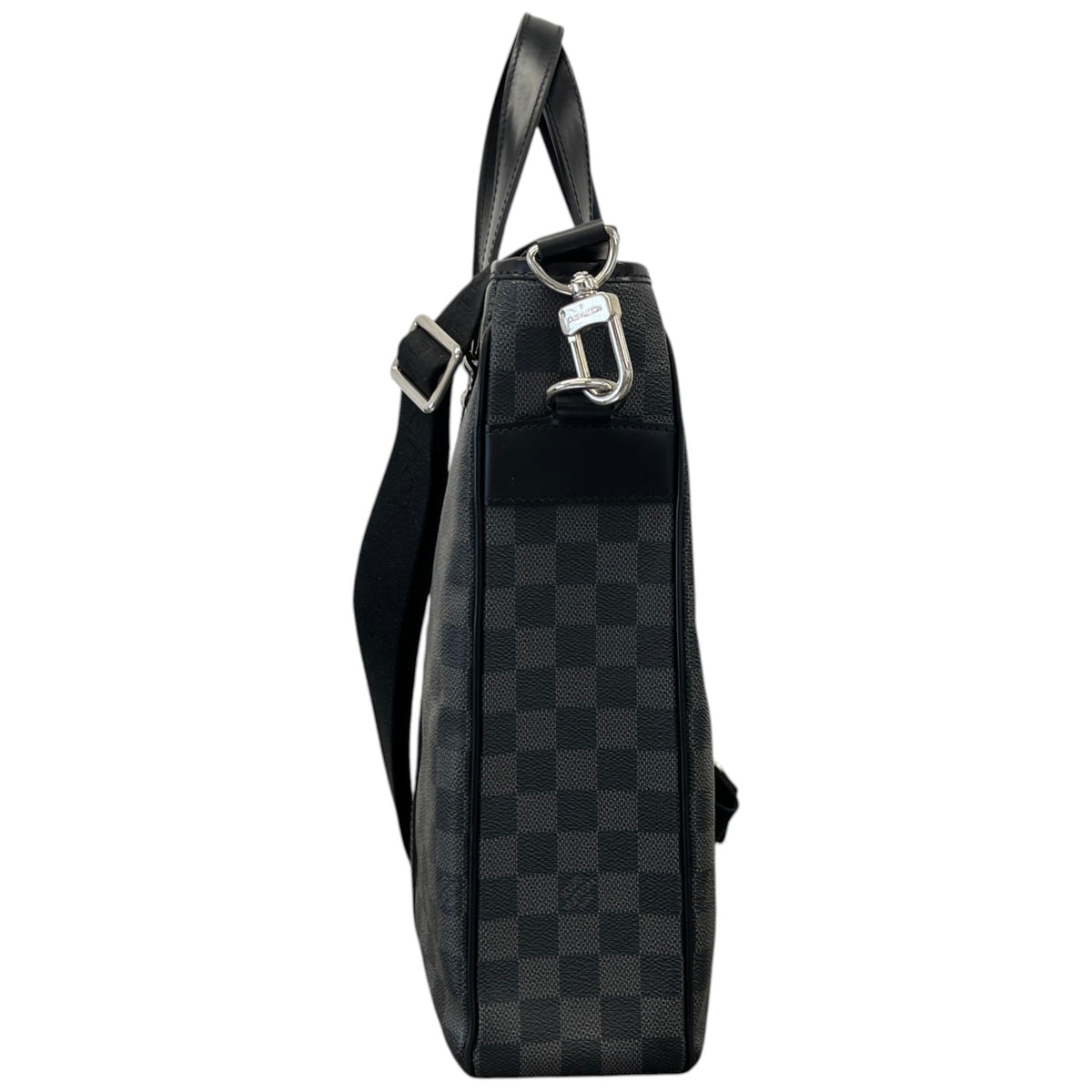 Men's Damier Graphite Tadao Travel Bag Charcoal - Photo 6