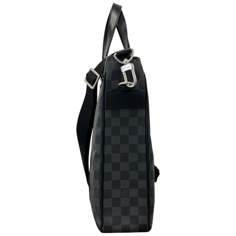 Men's Damier Graphite Tadao Travel Bag Charcoal