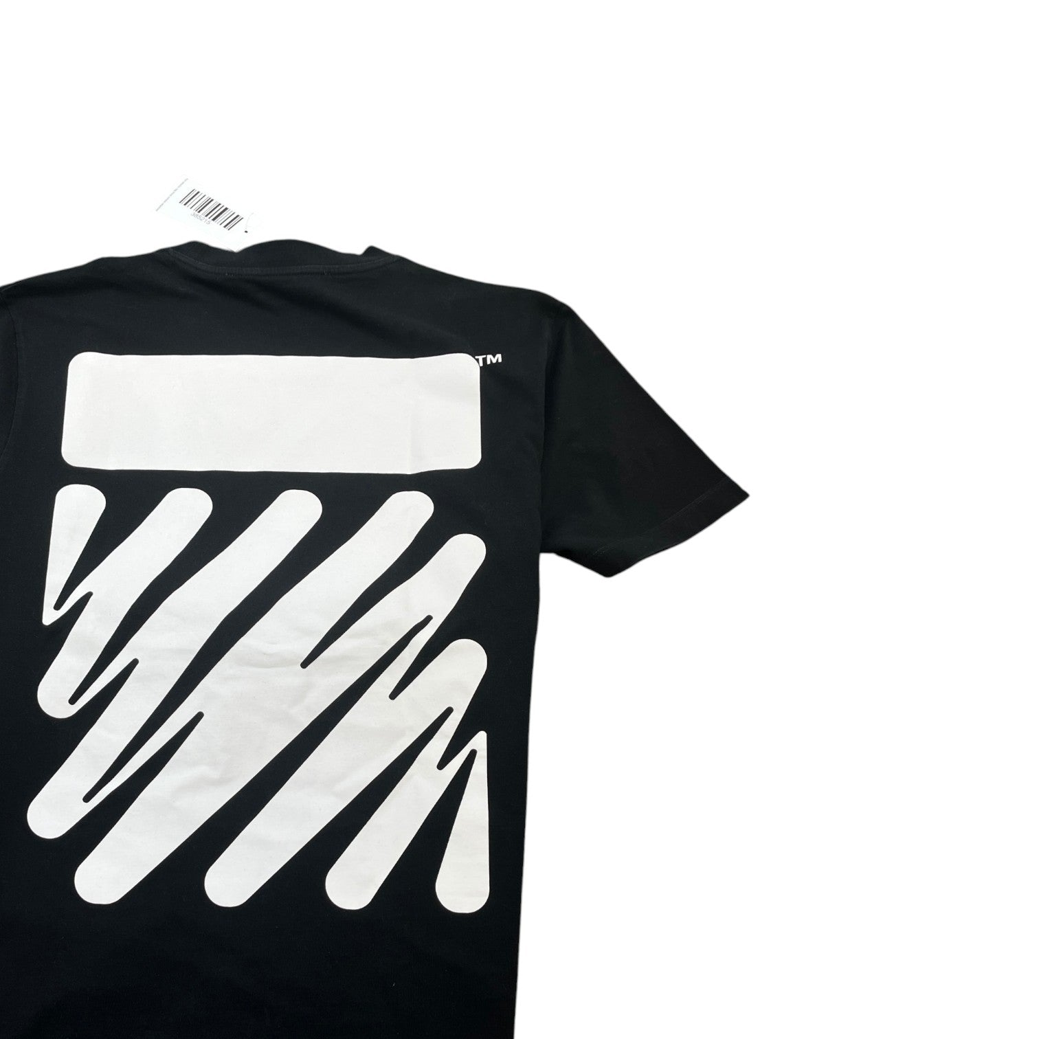 Men's Wave Diagonal T-Shirt Black Size L - Photo 4