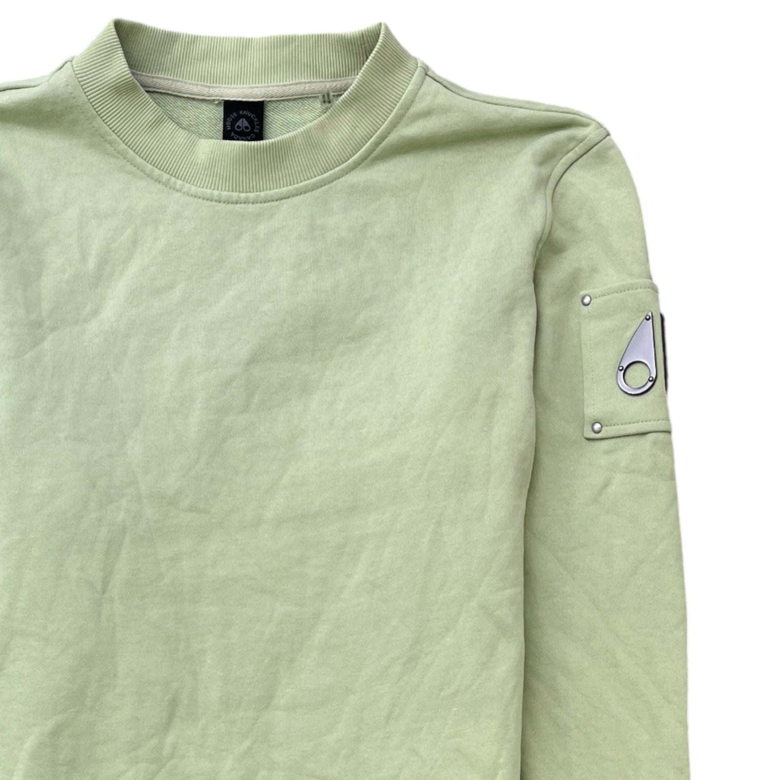 Men's Hartsfield Crew Sweatshirt Green Size S - Photo 3