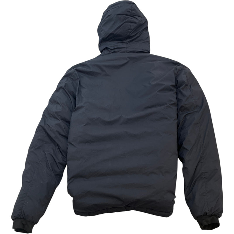 Men's Lodge Hoody Down Jacket Black Size XL