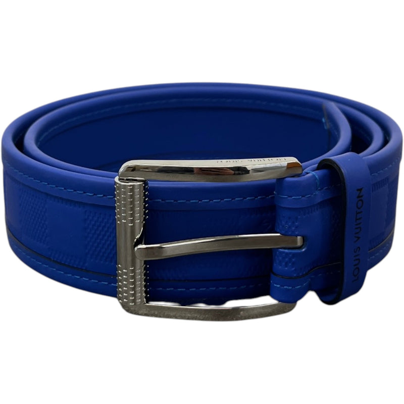 Men's Damier Belt Blue Size 30"