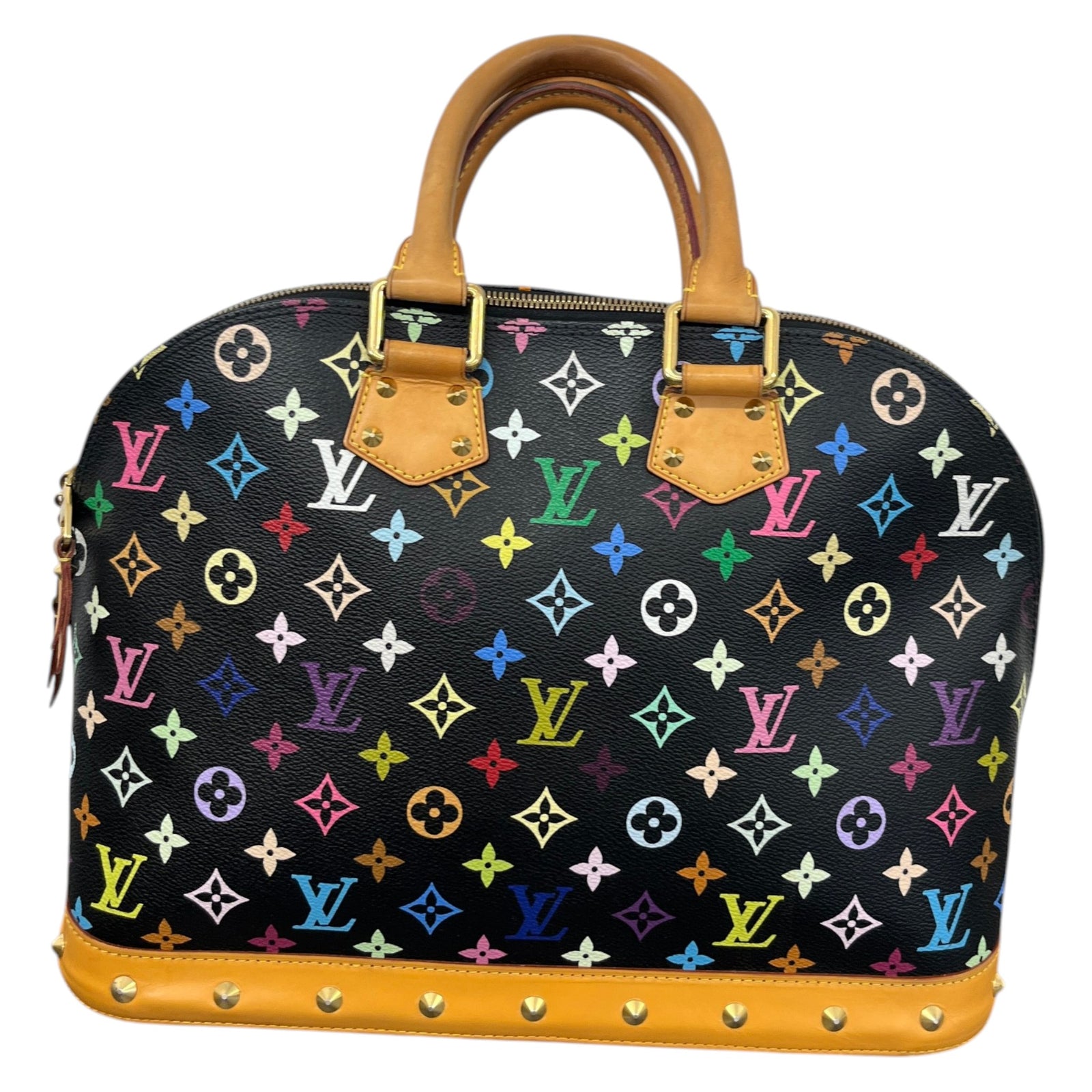 Women's X Takashi Murakami Alma GM Handbag Black - Photo 3