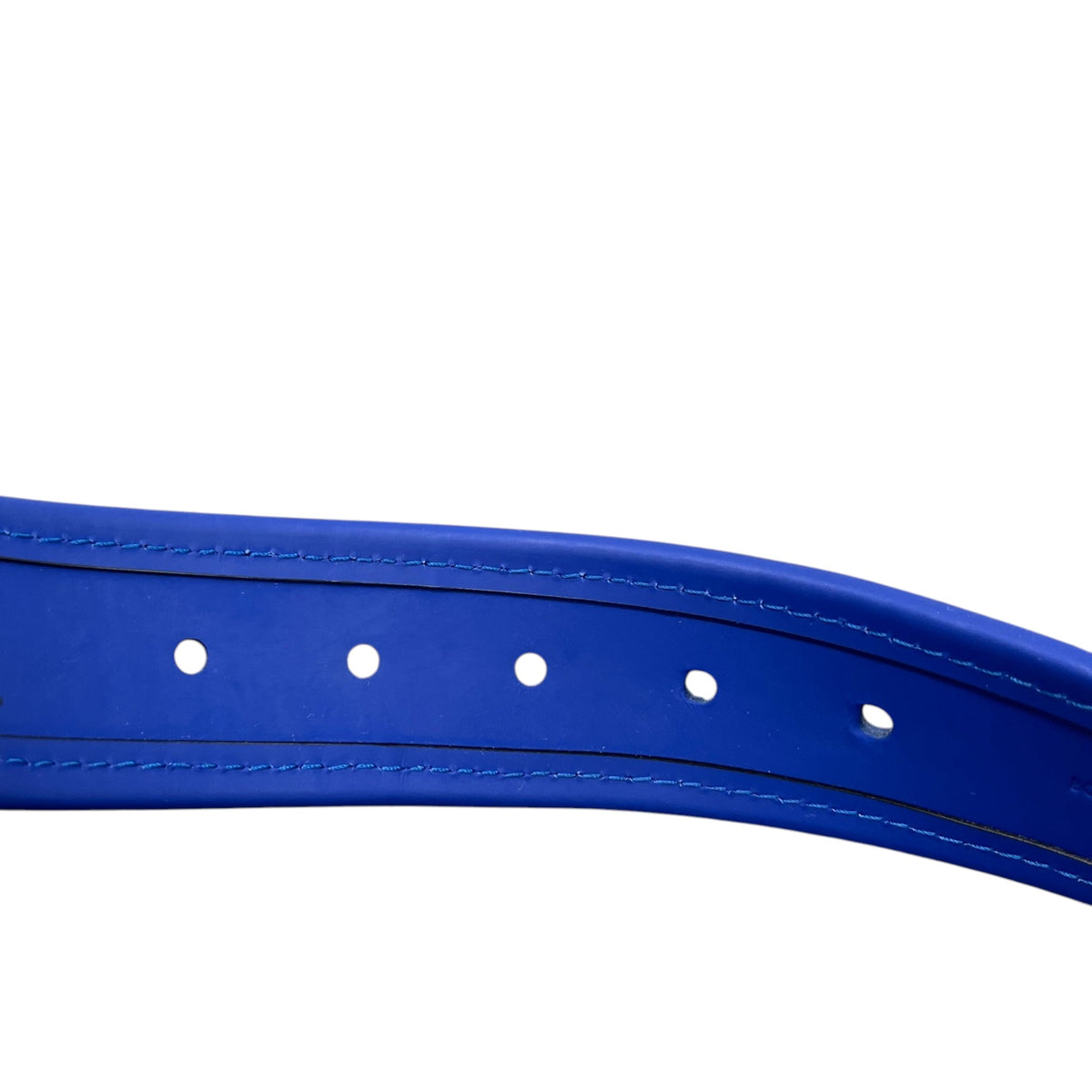 Men's Damier Belt Blue Size 30" - Photo 8
