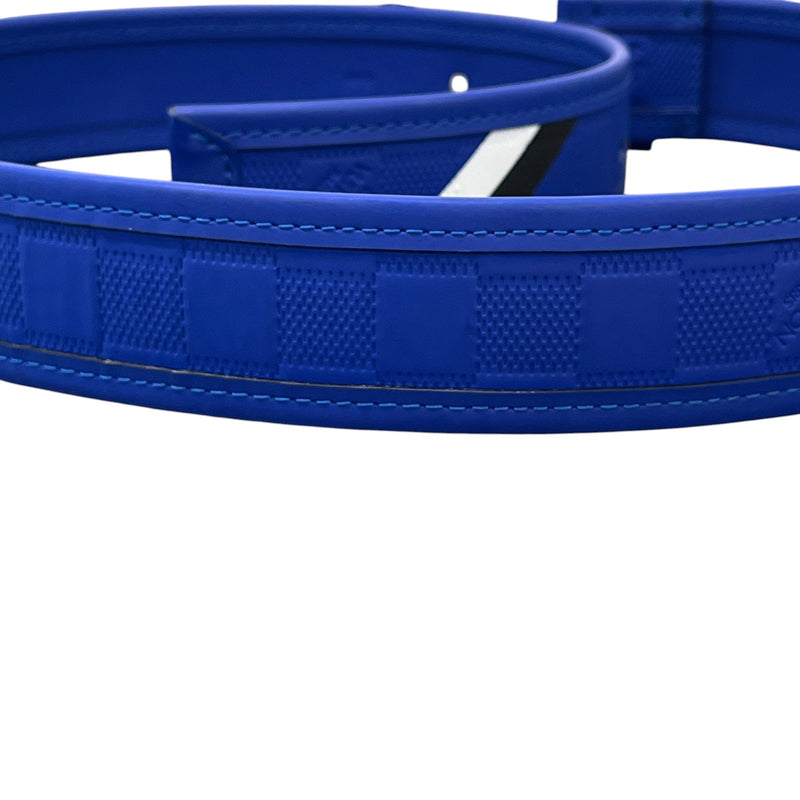Men's Damier Belt Blue Size 30"