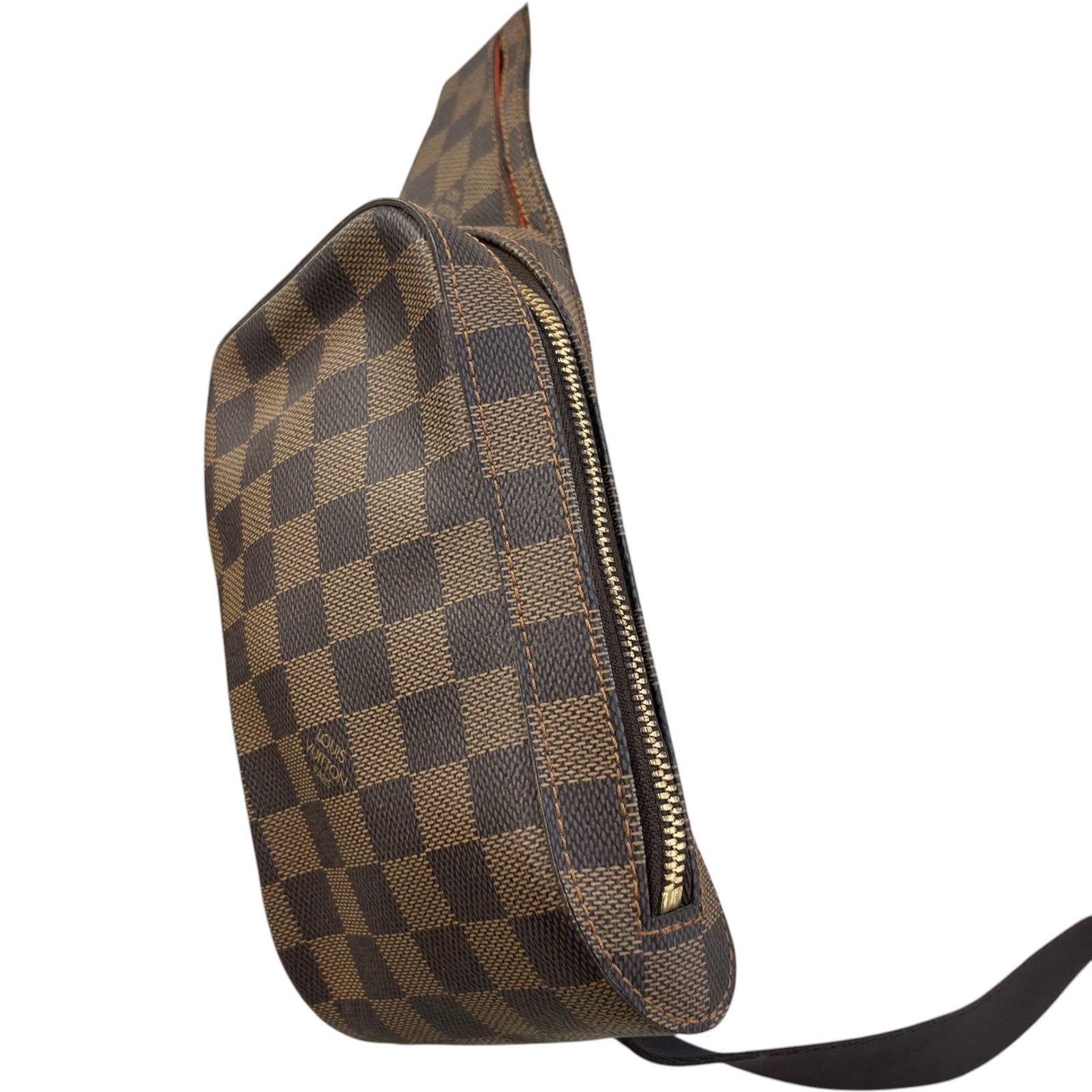 Men's Damier Ebene Geronimos Messenger Bag Brown - Photo 4