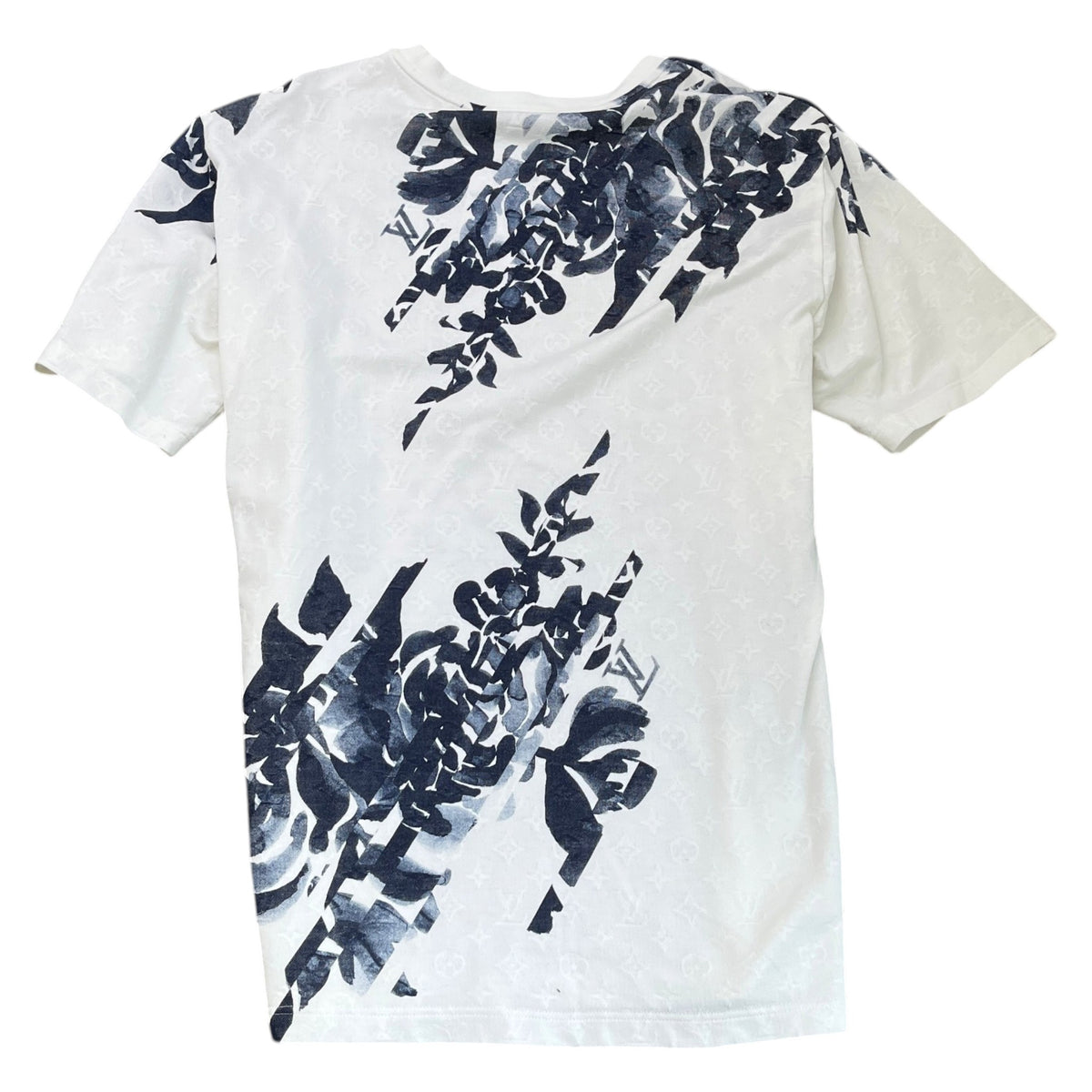 Men's Monogram Botanical T-Shirt White Size XXL - Photo 2