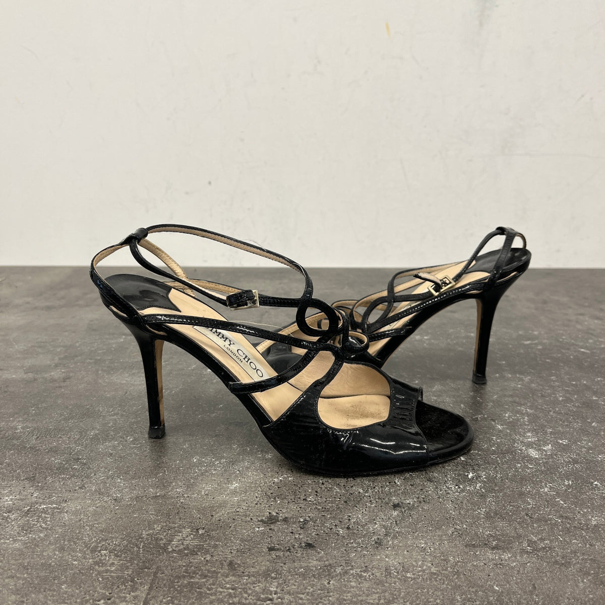 Women's Strappy Heels Black Size UK 6 / EU 39 - Photo 12