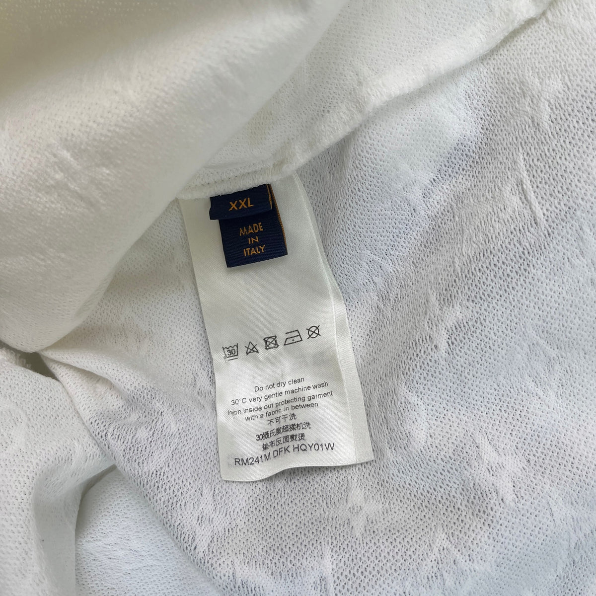 Men's Monogram Botanical T-Shirt White Size XXL - Photo 5