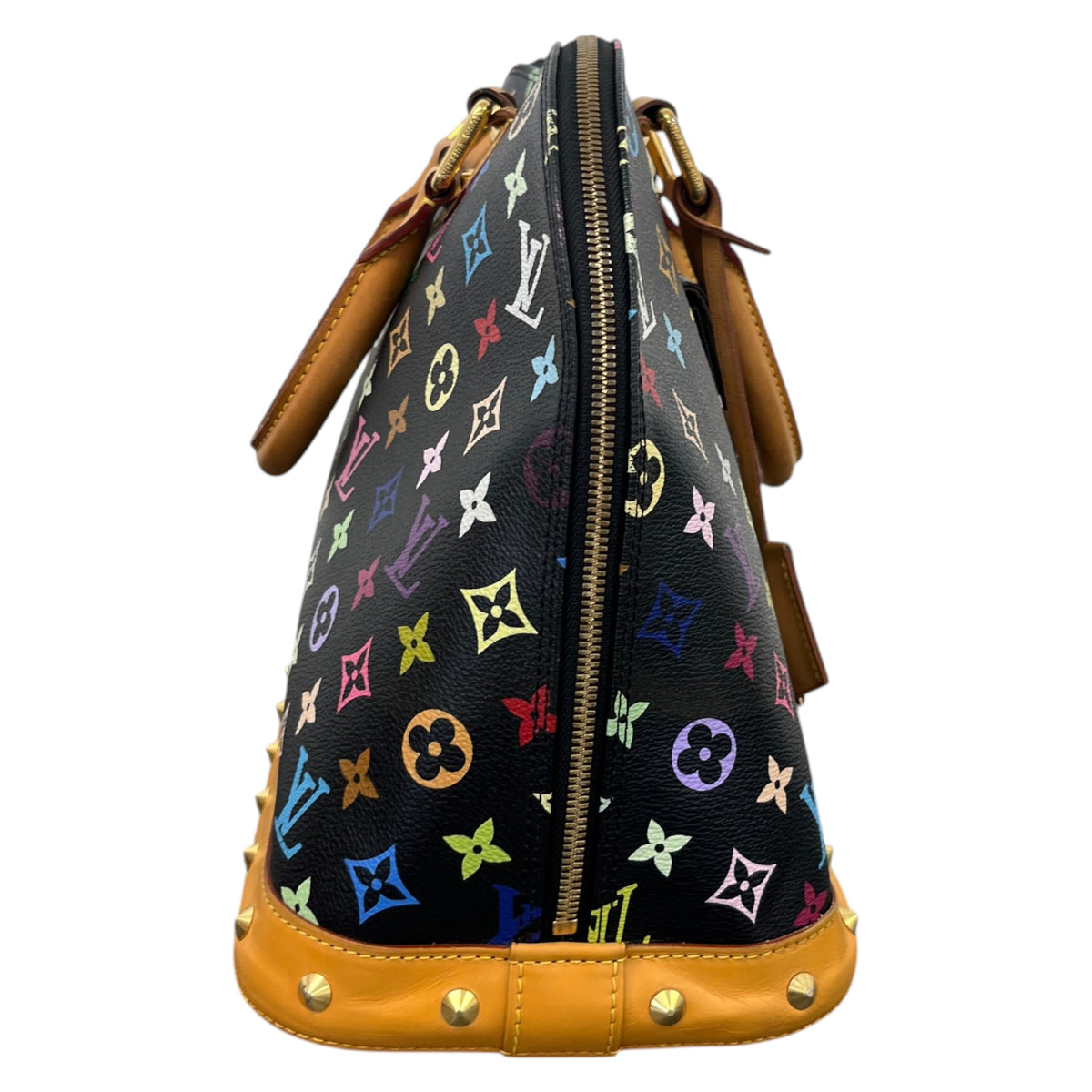 Women's X Takashi Murakami Alma GM Handbag Black - Photo 6