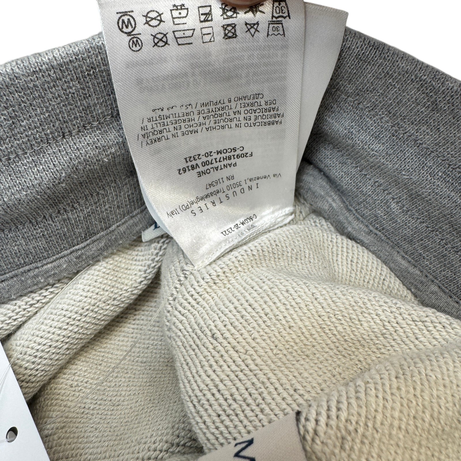 Men's Pantalone Joggers Grey Size L - Photo 5
