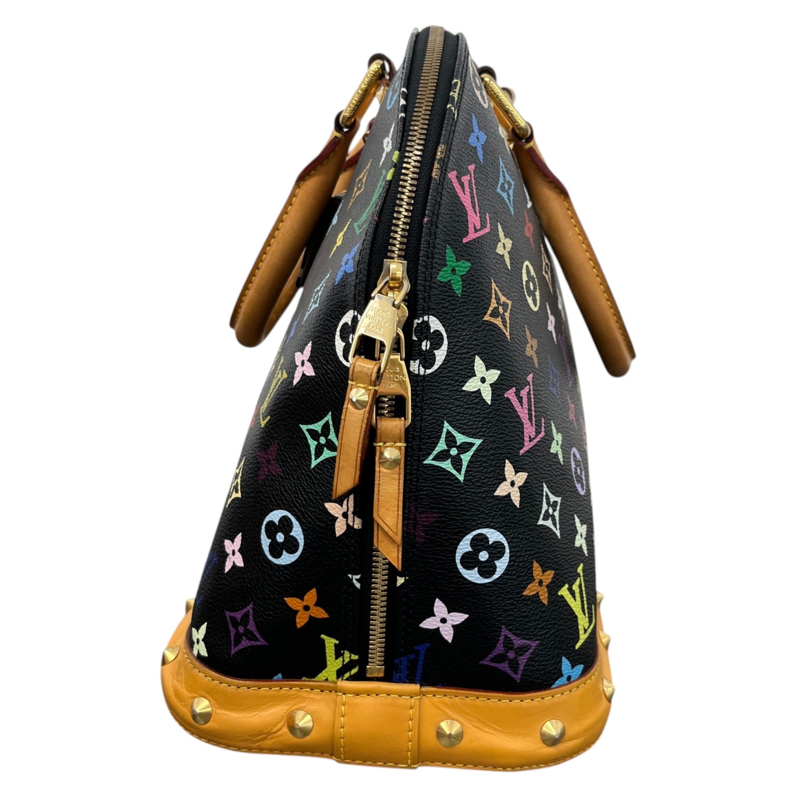 Women's X Takashi Murakami Alma GM Handbag Black - Photo 7