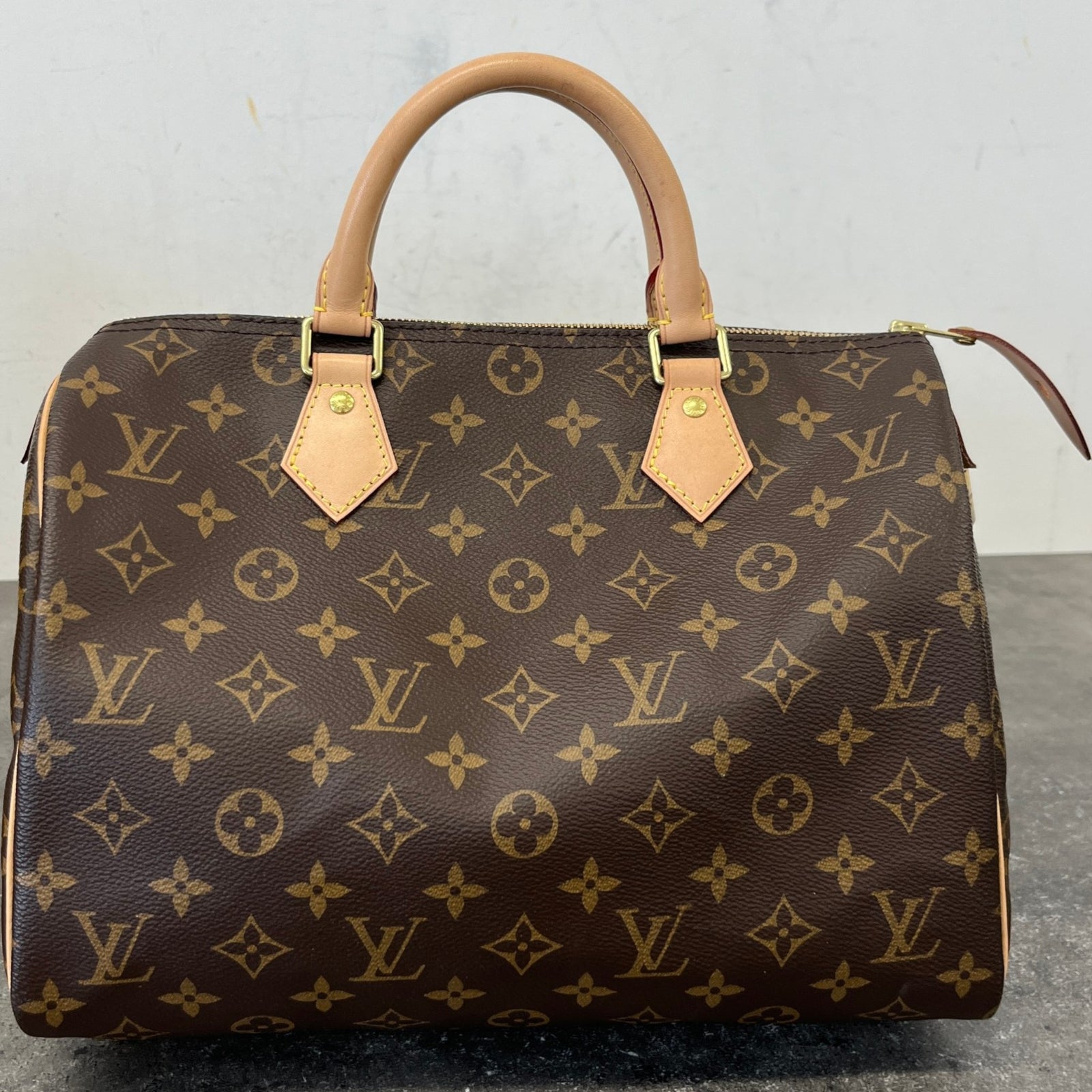 Women's Monogram Speedy 30 Bag Brown - Photo 14
