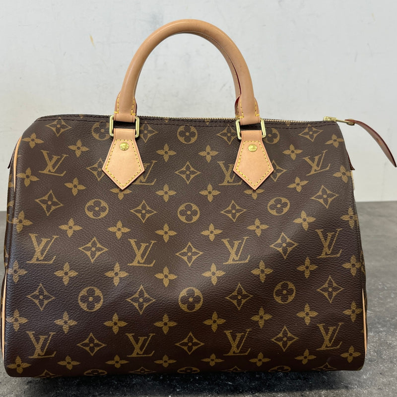 Women's Monogram Speedy 30 Bag Brown
