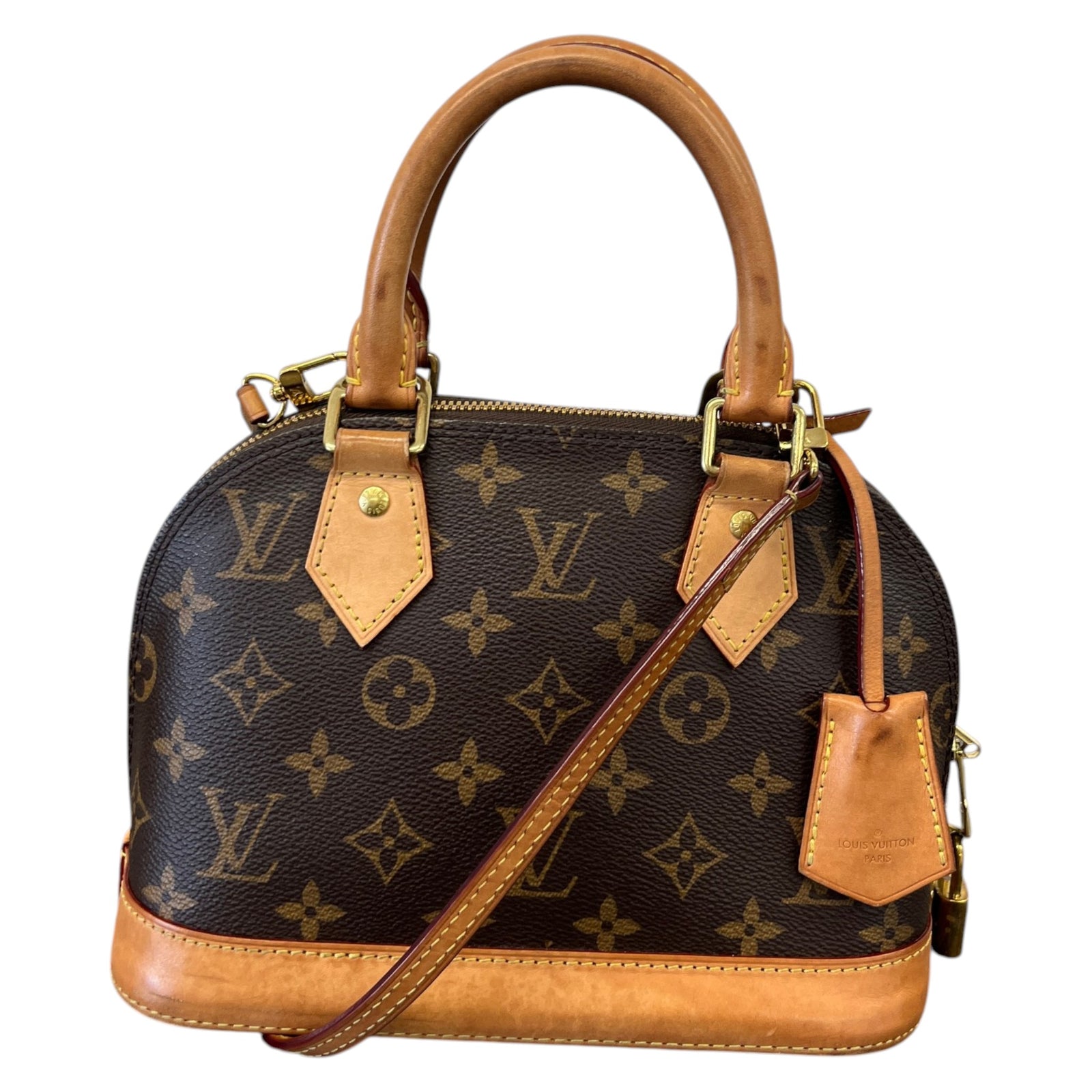 Women's Monogram Alma BB Handbag Brown - Photo 1