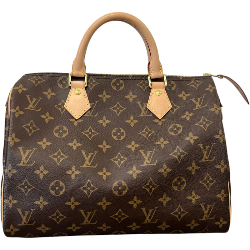 Women's Monogram Speedy 30 Bag Brown