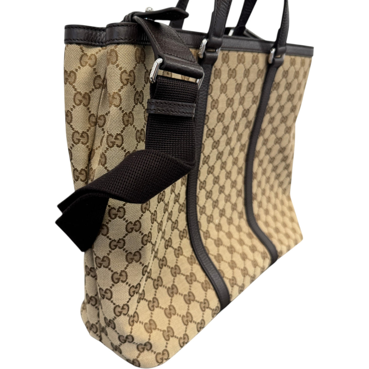 Women's GG Supreme Handbag Beige - Photo 6