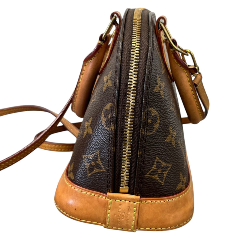 Women's Monogram Alma BB Handbag Brown